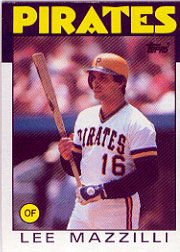 1986 Topps Baseball Cards      578     Lee Mazzilli